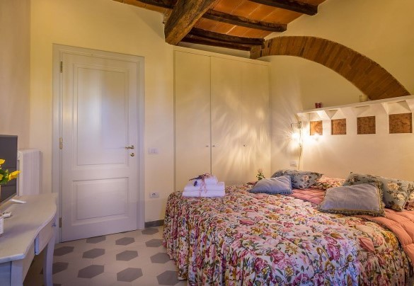 Double bedroom n.7 in the lower floor apartment - Le Querce dei Medici