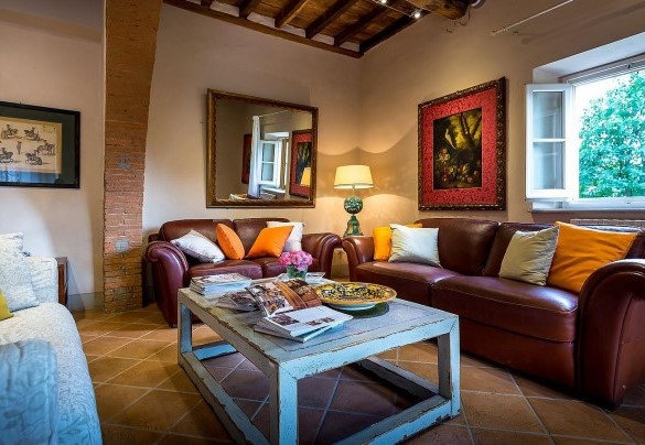 Living room with sofas - Le Querce dei Medici