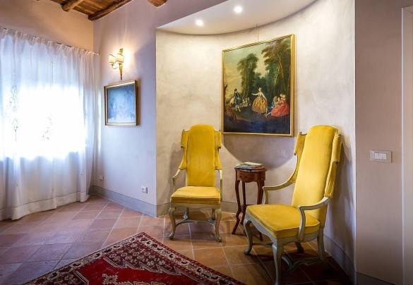  Corner of the living room with seats - Le Querce dei Medici