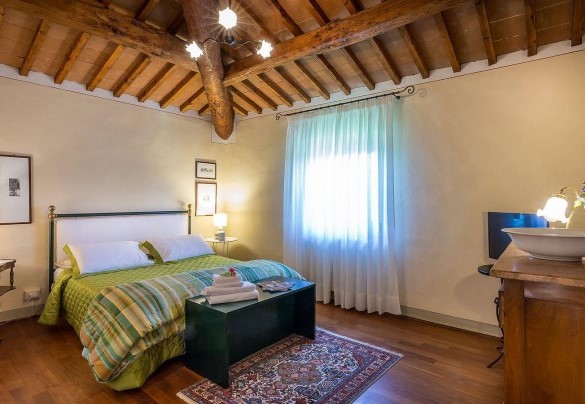 Double bedroom, king size, n.3 on the first floor - Le Querce dei Medici