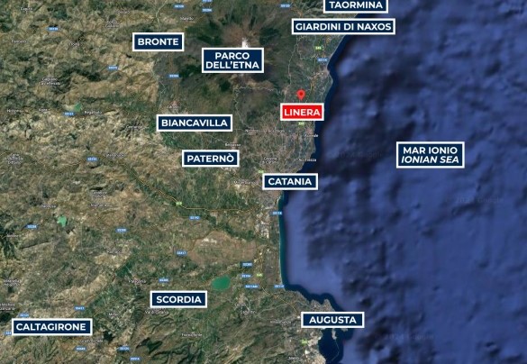 Linera - Mappa