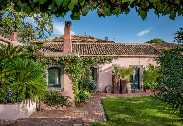 La sezione della casa con la cucina - Linera