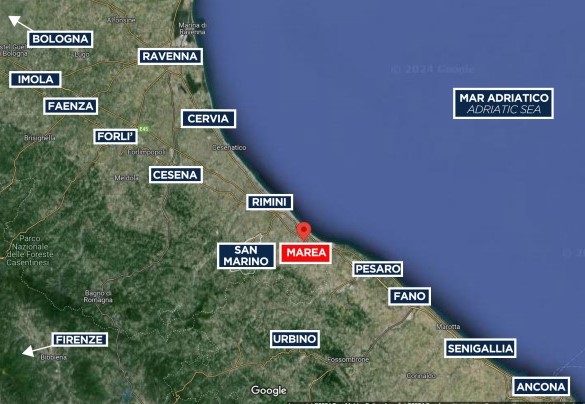 Marea - Map