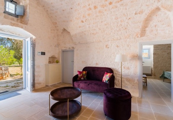 Guest bathroom on the ground floor - Masseria Grotta Antica