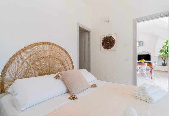 Double bedroom no. 1 on the ground floor - Masseria Grotta Antica