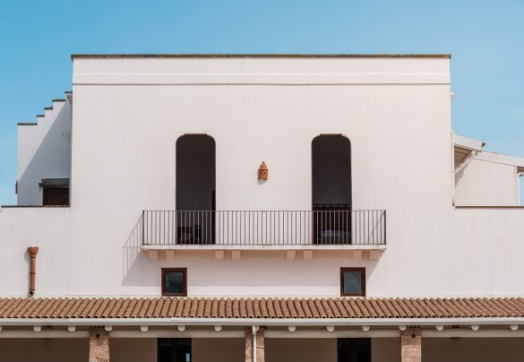 Upper deck detail. Masseria Samali