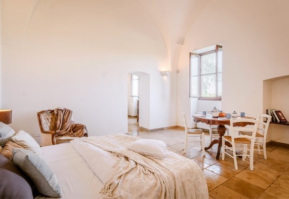 Two extra beds in bedroom n.2 (for different solutions, see "Planimetries") - Masseria Samali