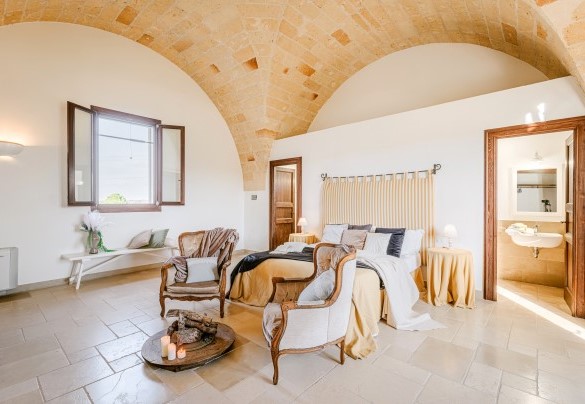 Double bedroom n.5 on the ground floor - Masseria Samali