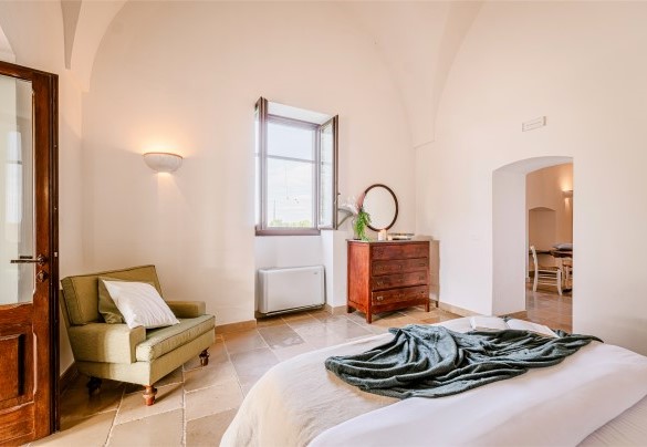 Double bedroom n.2 on the ground floor - Masseria Samali