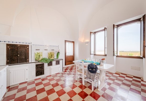Kitchen on the first floor - Masseria Samali