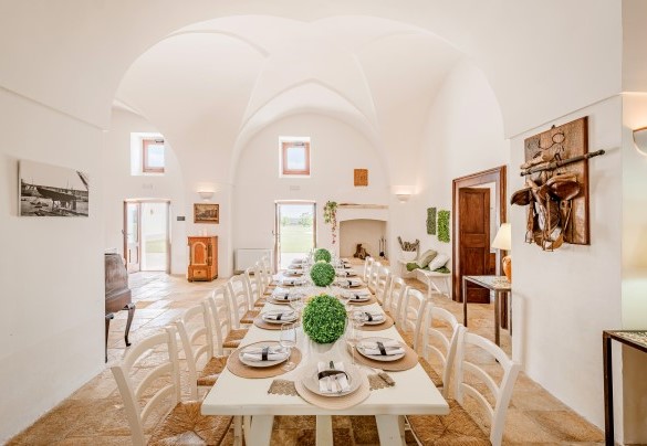 Dining area - Masseria Samali