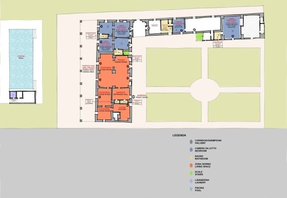 Masseria Samali - Property Plan
