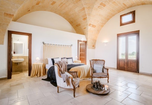 Double bedroom n.5 on the ground floor - Masseria Samali