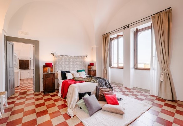Double bedroom n.6 on the first floor - Masseria Samali