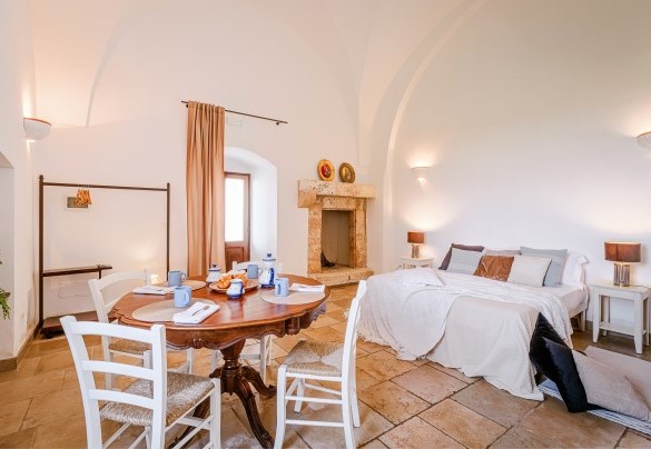 Two extra beds in bedroom n.2 (for different solutions, see "Planimetries") - Masseria Samali