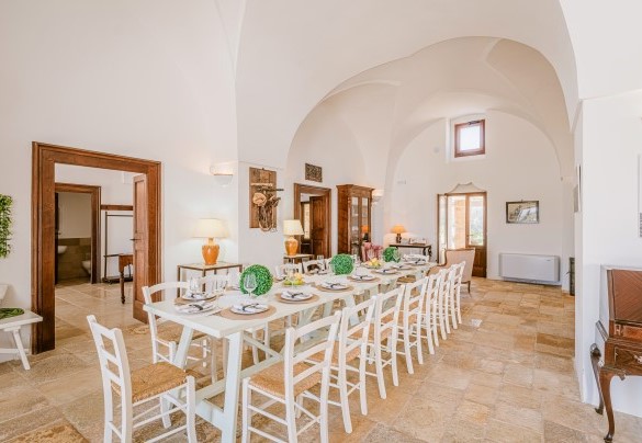 Dining area - Masseria Samali