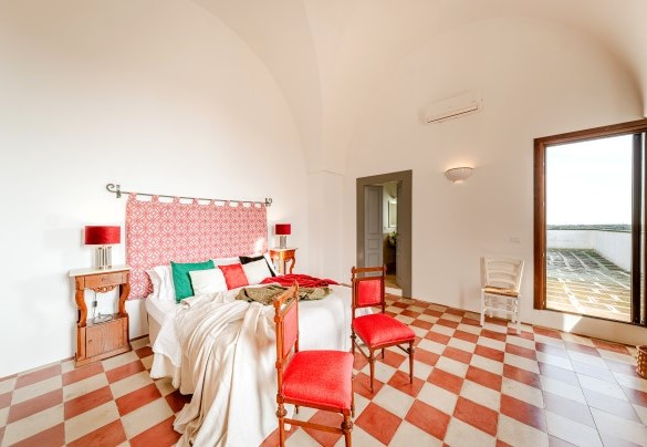 Double bedroom n.6 on the first floor - Masseria Samali