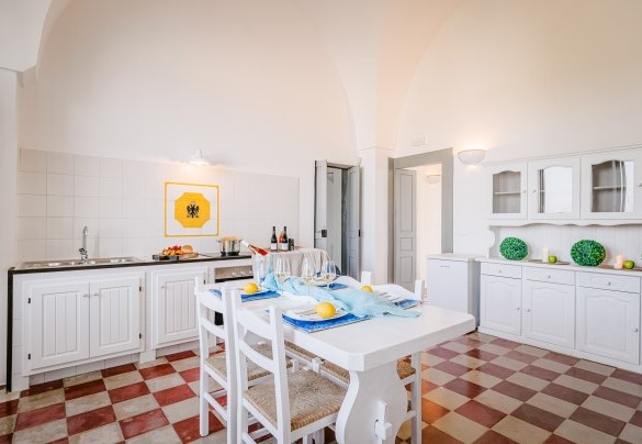 Kitchen on the first floor - Masseria Samali