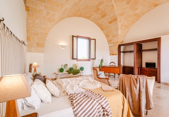 Double bedroom n.4 on the ground floor - Masseria Samali