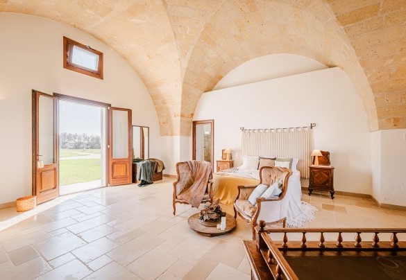 Double bedroom n.4 on the ground floor - Masseria Samali