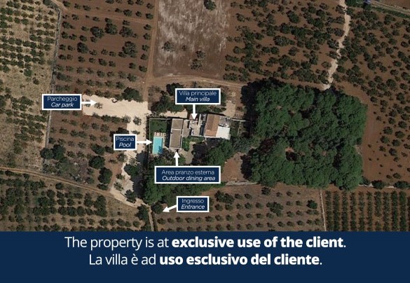 Masseria Tarsia Incuria - Property Plan 