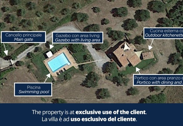 Montebendico - Property Plan