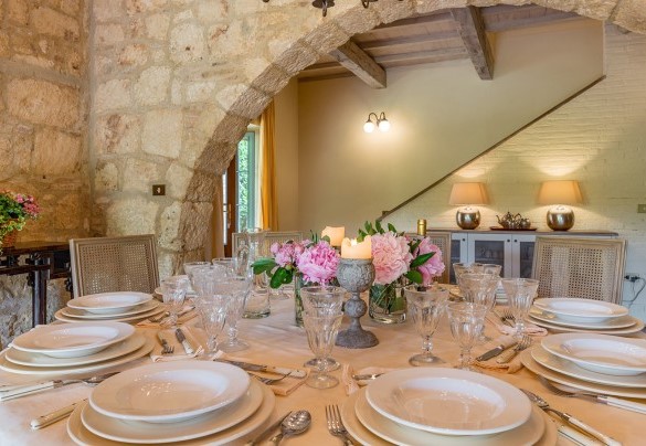 The bright dining room on the ground floor - Monticchia