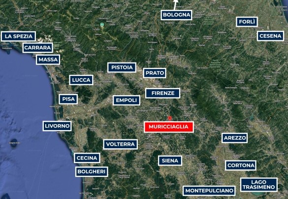 Mappa - Muricciaglia