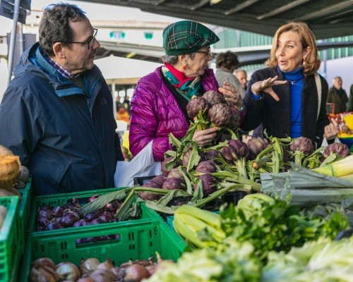 Cesarine - Tour al mercato e lezione di cucina locale