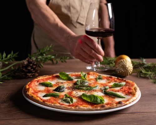 Pizza Cooking Class with Wine Tasting 