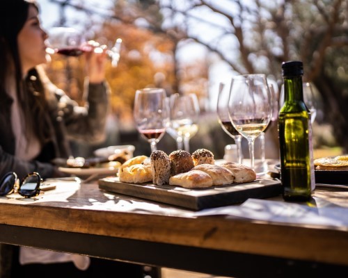 Olive oil, wine & grappa at the ancient abbey