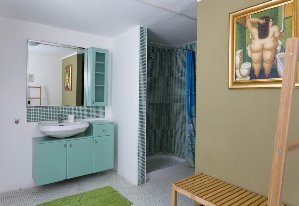 Bathroom with shower on the ground floor - Nonna Isa 