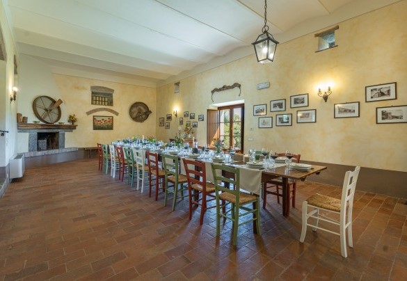Sala da pranzo nella casa principale al piano terra - Nonno Fernando