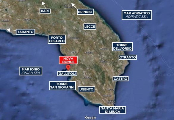 Nova Domus. Mappa