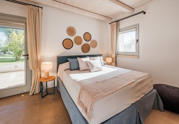Double bedroom n. 5 with split beds and en-suite bathroom - Opuntia Trulli e Lamie