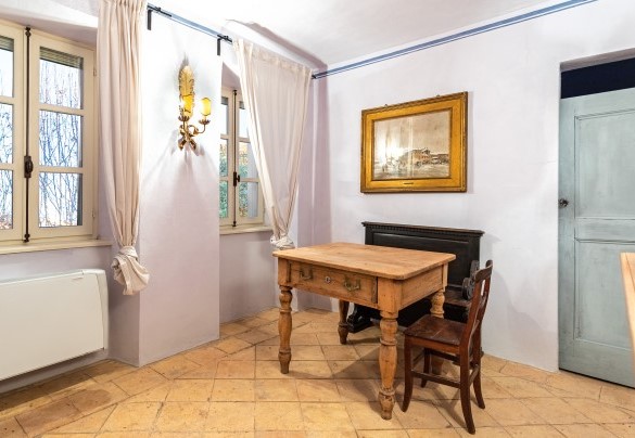 The equipped room for breakfast at the upper floor - Palazzo Pozzobonelli