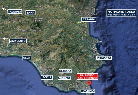 Palmento San Lorenzo - Mappa