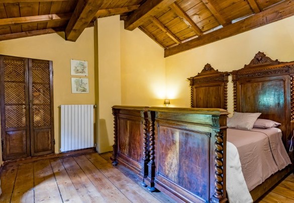 Camera doppia al piano superiore - Pieve del Borgo