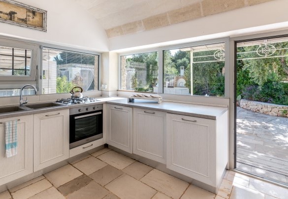 The equipped kitchen in the main lamia – Pigreco