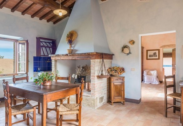 Dining room with kitchenette on the first floor - Podere Bagnolo 8