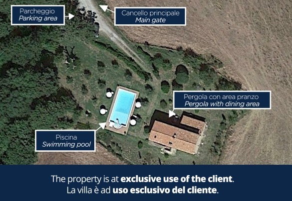 Podere Bagnolo - Property Plan 