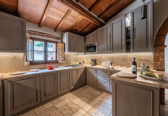 La cucina principale al piano terra - Podere Bellaria
