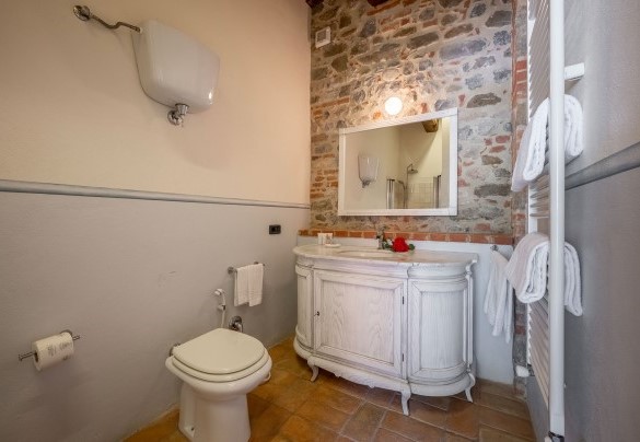 Bagno en suite con doccia n.2 (unità 1) - Podere Bellaria