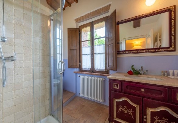 Bagno en suite con doccia n.3 (unità 1) - Podere Bellaria