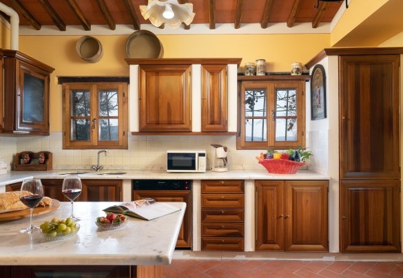 La cucina accessoriata - Podere Belvedere