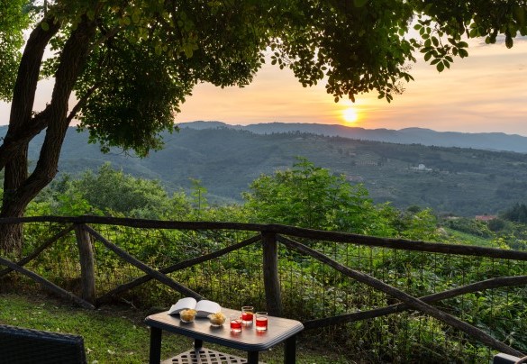 Angolo relax all’imbrunire - Podere Belvedere