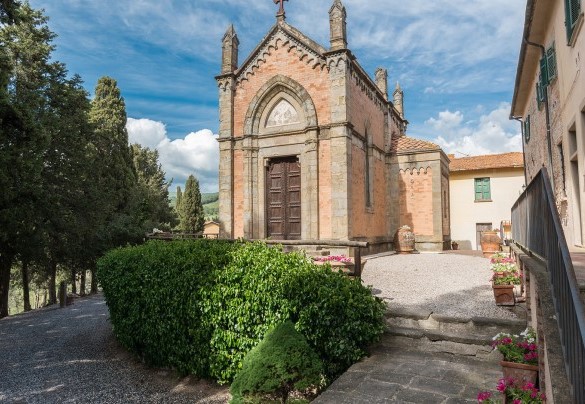 La stupenda chiesetta sconsacrata - Podere Calcheto