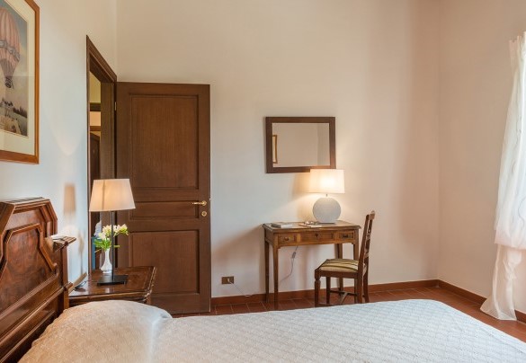 La caratteristica camera matrimoniale - Podere Calcheto