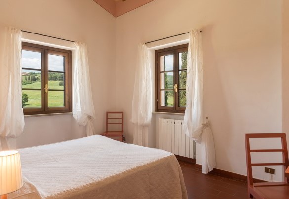La stupenda camera matrimoniale con bagno en-suite - Podere Calcheto