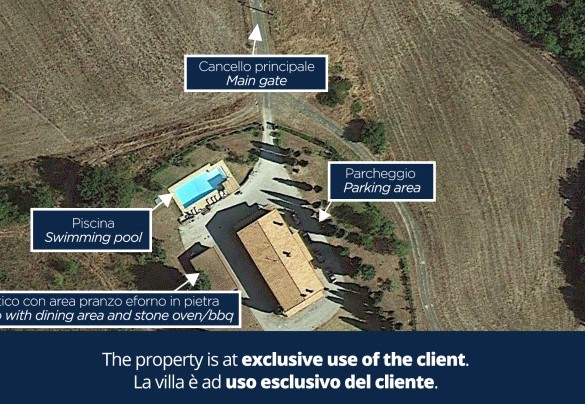 Podere Calcheto - Property Plan 